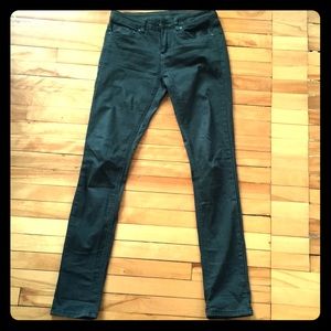 2/30$ Green Tristan skinny jeans sz 4